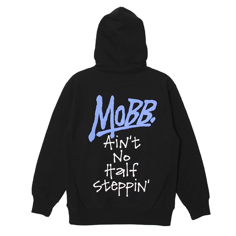 SCRIBLE HOODIE -BLACK-