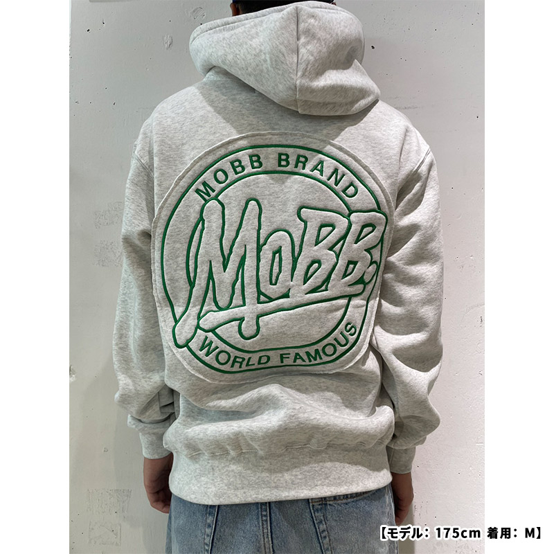 OUTLINE HOODIE -GRAY-