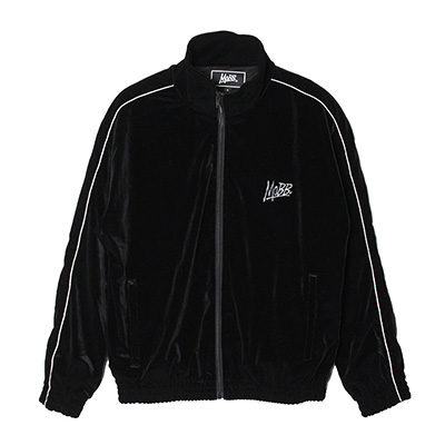 VELOR TRACK JACKET -BLACK-(M)