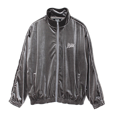 VELOR TRACK JACKET -GRAY-(S)