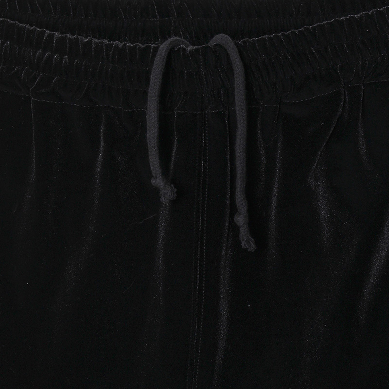 VELOR TRACK PANTS -BLACK-