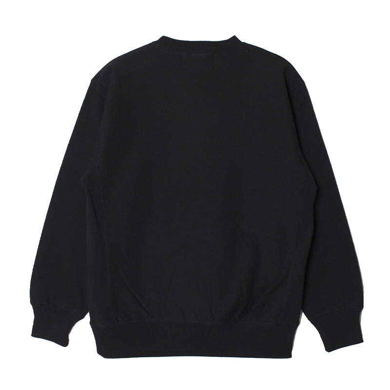 MONOGRAM JACQUARD BEAR SWEAT -BLACK-