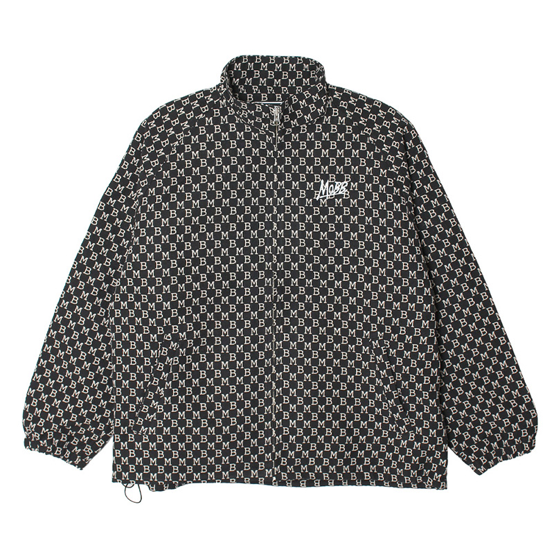 JACQUARD TRACK JACKET -MONOGRAM-