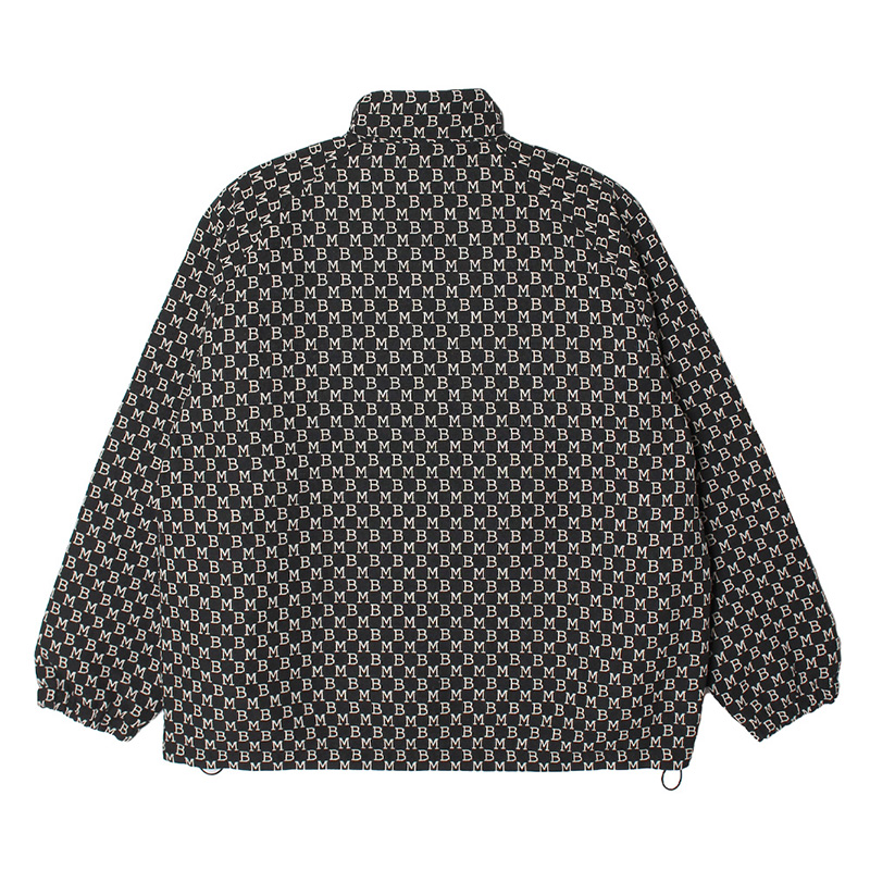 JACQUARD TRACK JACKET -MONOGRAM-