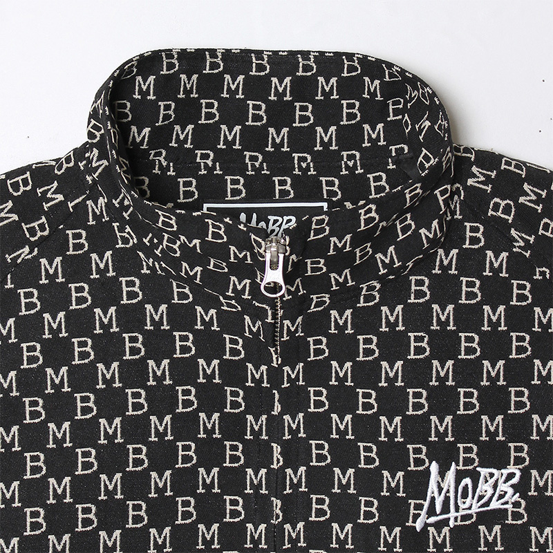 JACQUARD TRACK JACKET -MONOGRAM-