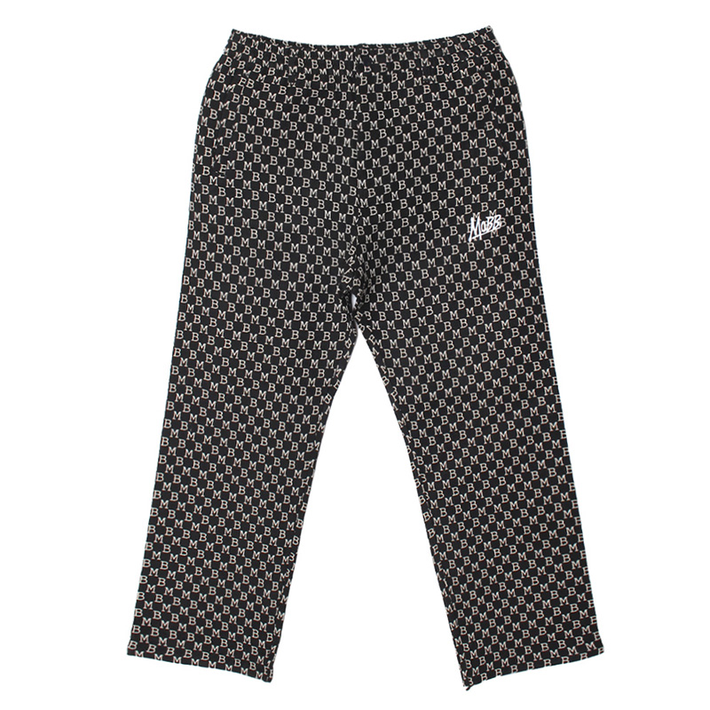 JACQUARD TRACK PANTS -MONOGRAM-