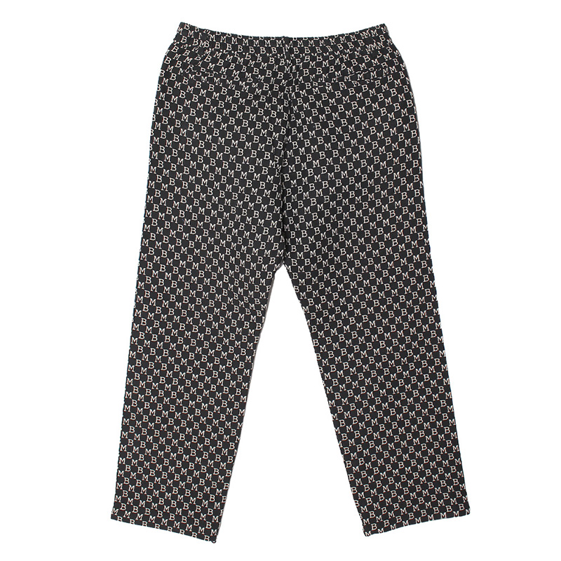 JACQUARD TRACK PANTS -MONOGRAM-