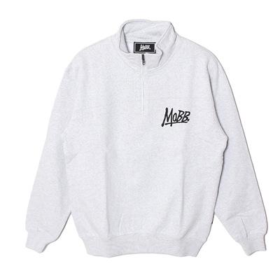 OG MAGNUM HALF ZIP SWEAT -GREY-