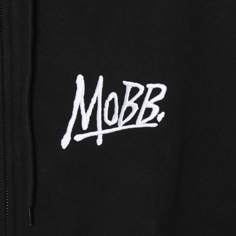 OG MAGNUM ZIP HOODIE -BLACK-