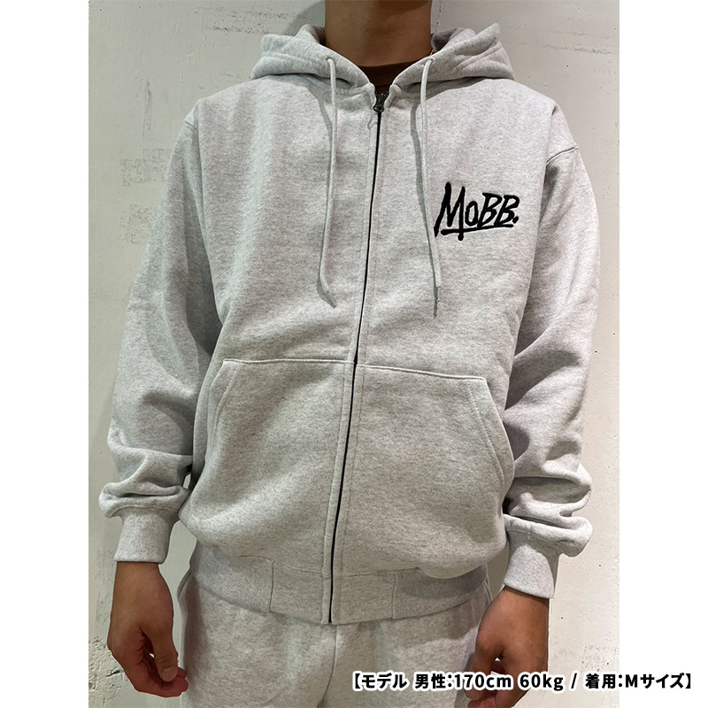 OG MAGNUM ZIP HOODIE -GREY-