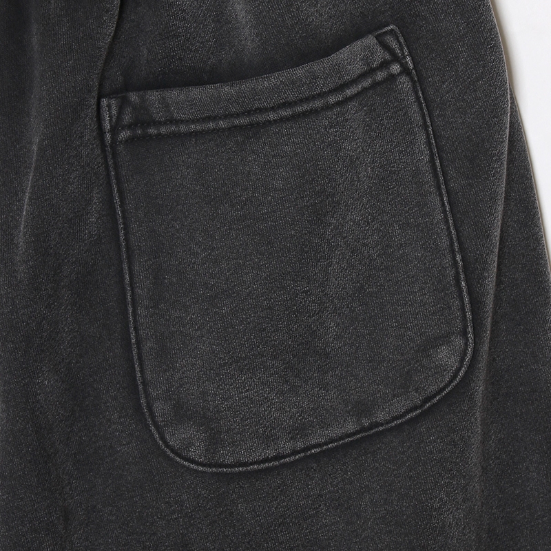 OLD OG PIGMENT PANTS -BLACK-