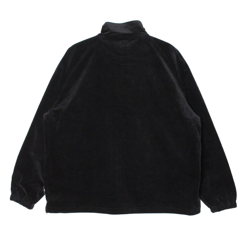 CORDUROY TRACK JACKET -BLACK-