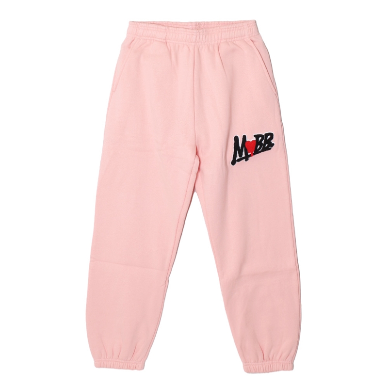 HEART DRIP WAPPEN PANTS -PINK-