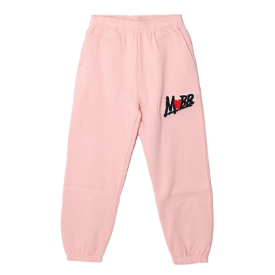 HEART DRIP WAPPEN PANTS -PINK-(L)