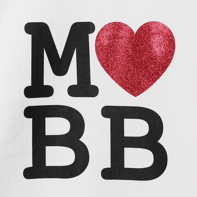 MOBB LOVE CREW SWEAT -WHITE-