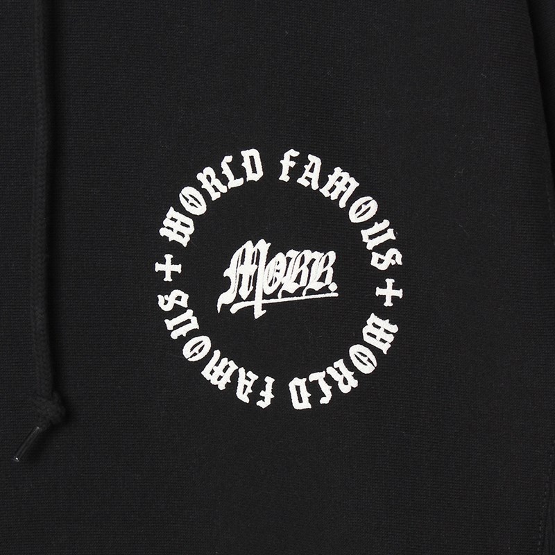 OLD CIRCLE HOODIE -BLACK-