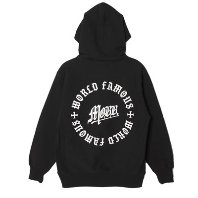 OLD CIRCLE HOODIE -BLACK-