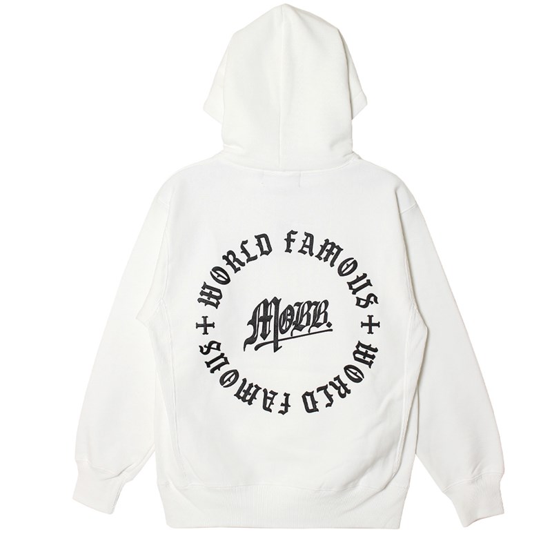 OLD CIRCLE HOODIE -WHITE-