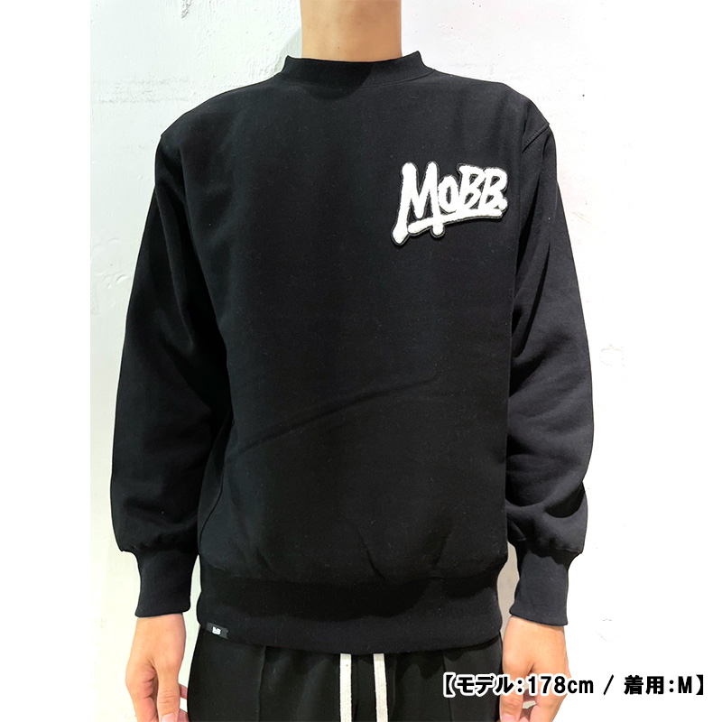 OG WAPPEN CREW SWEAT -BLACK-