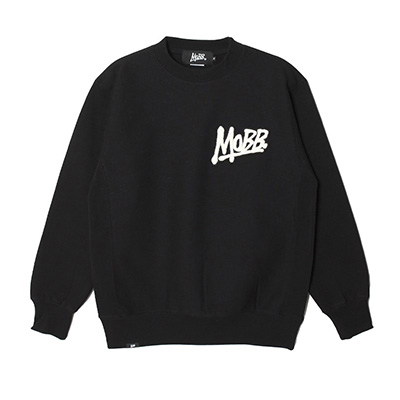 OG WAPPEN CREW SWEAT -BLACK-