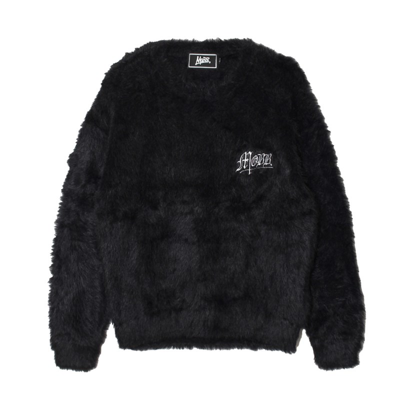 OLD OG SHAGGY KNIT -BLACK-