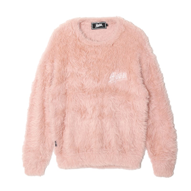 OLD OG SHAGGY KNIT -PINK-