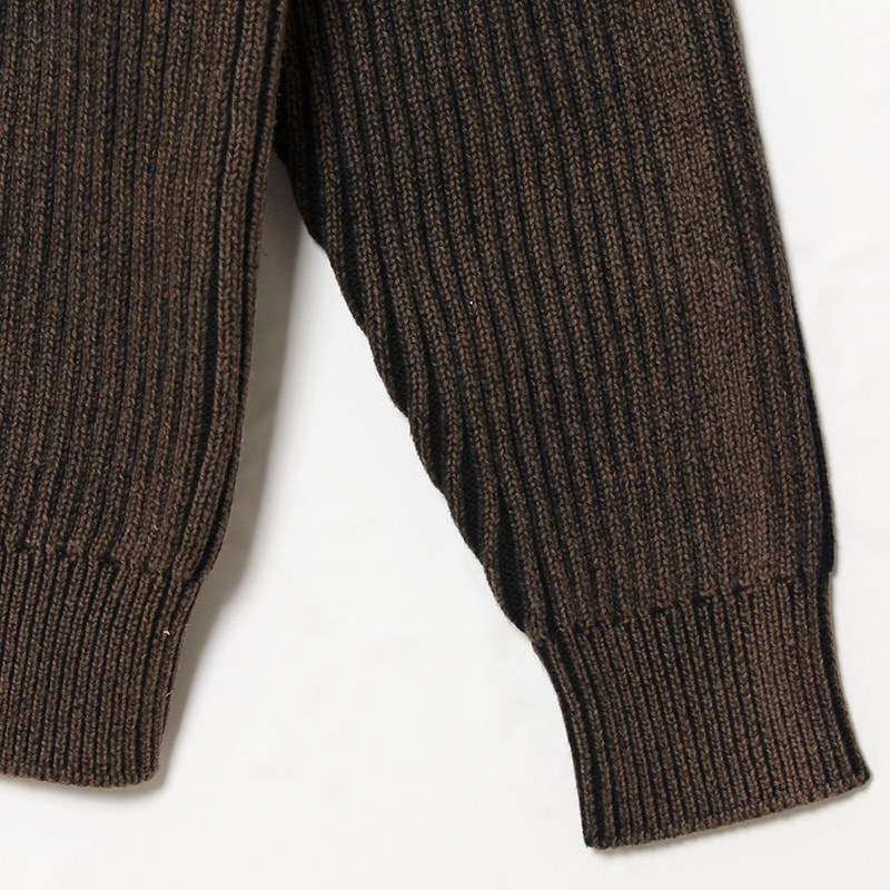 OLD OG PIGMENT KNIT -BLACK-