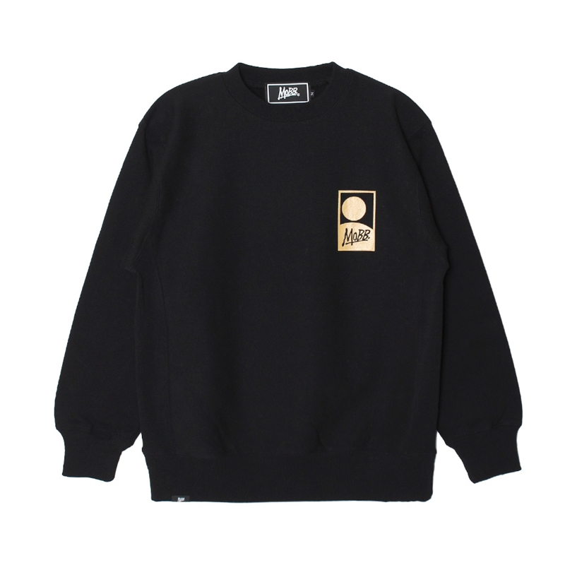 JAPANESE ART CREW SWEAT -BLACK-