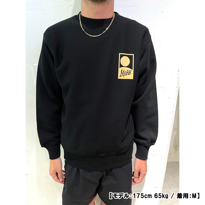 JAPANESE ART CREW SWEAT -BLACK-