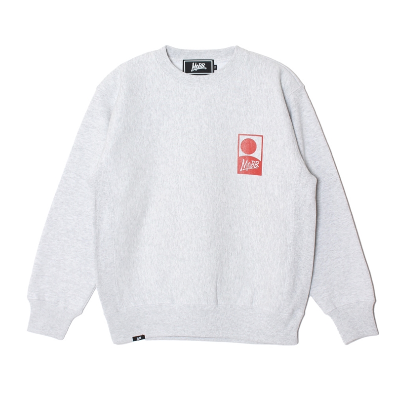 JAPANESE ART CREW SWEAT -GREY-