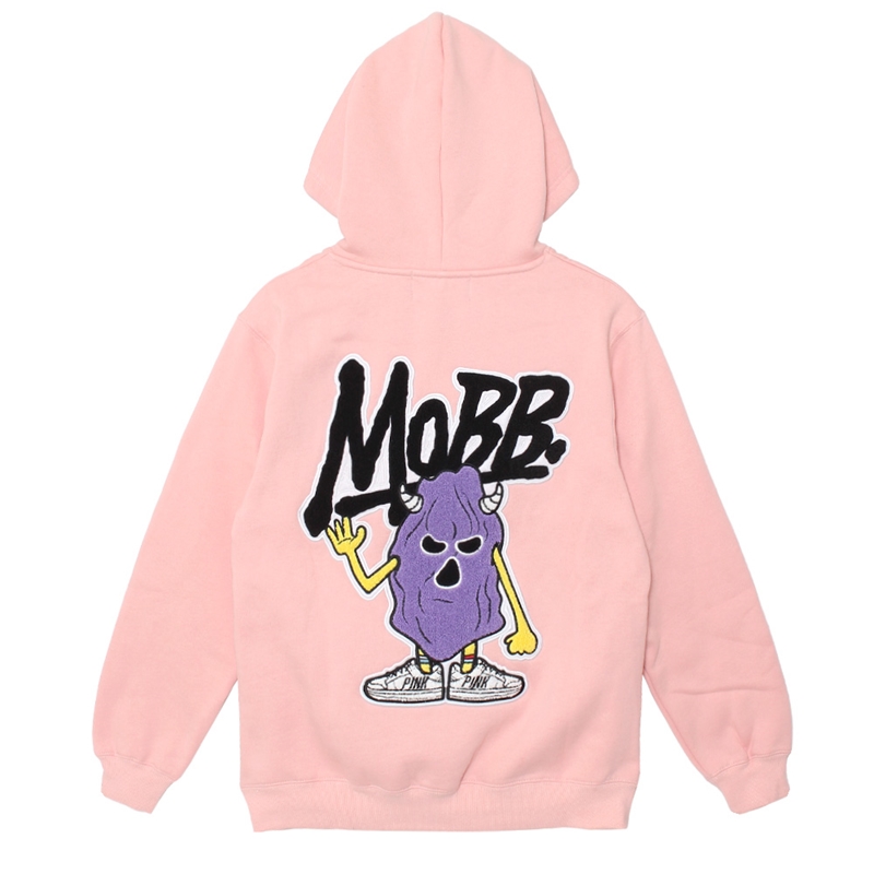 MOBB PINK WAPPEN HOODIE -PINK-