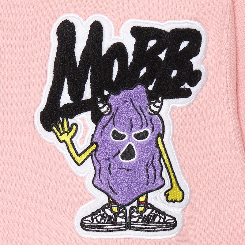 MOBB PINK WAPPEN HOODIE -PINK-