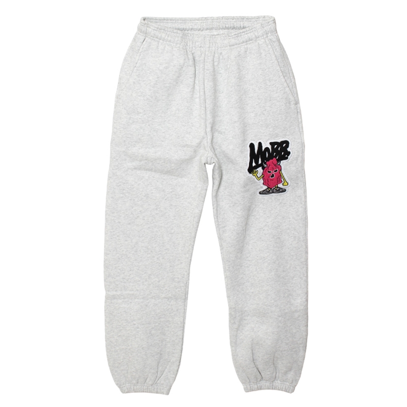 MOBB PINK WAPPEN PANTS -GREY-