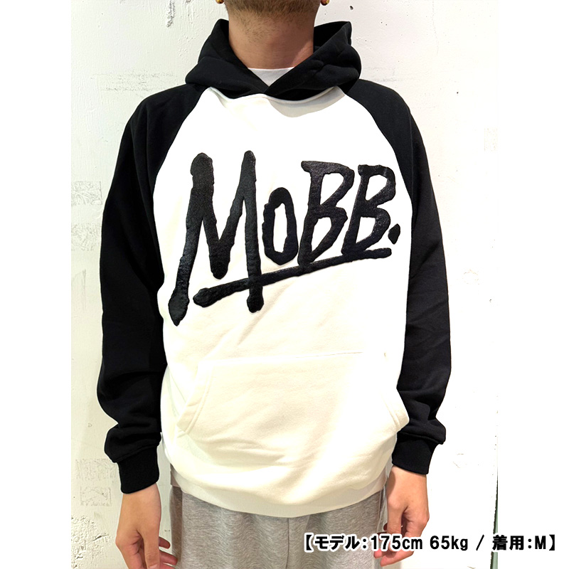 OG RAGLAN HOODY -BLACK-