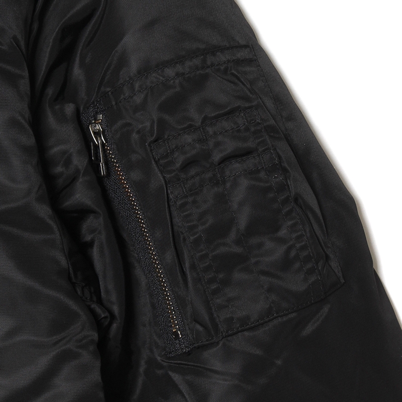 HEART DRIP MA-1 JACKET -BLACK-