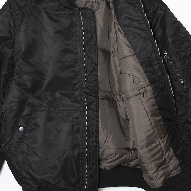 HEART DRIP MA-1 JACKET -BLACK-