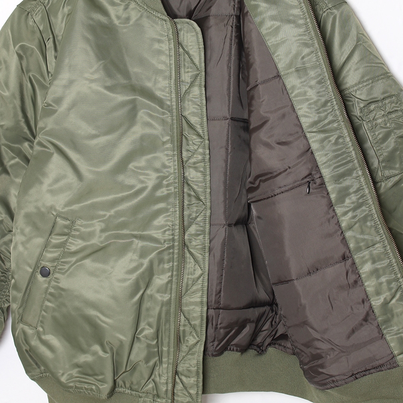 HEART DRIP MA-1 JACKET -GREEN-