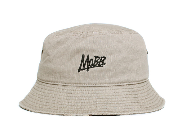 OG LOGO BUCKET HAT -BEIGE-