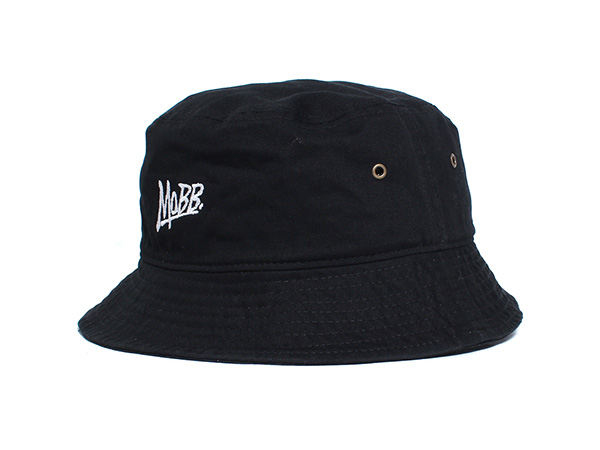 OG LOGO BUCKET HAT -BLACK-