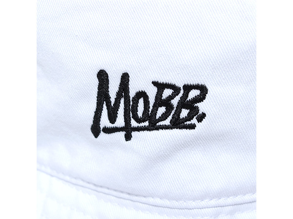 OG LOGO BUCKET HAT -WHITE-