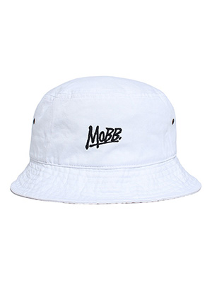 OG LOGO BUCKET HAT -WHITE-