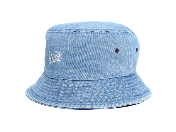 OG LOGO BUCKET HAT -WASH INDIGO-