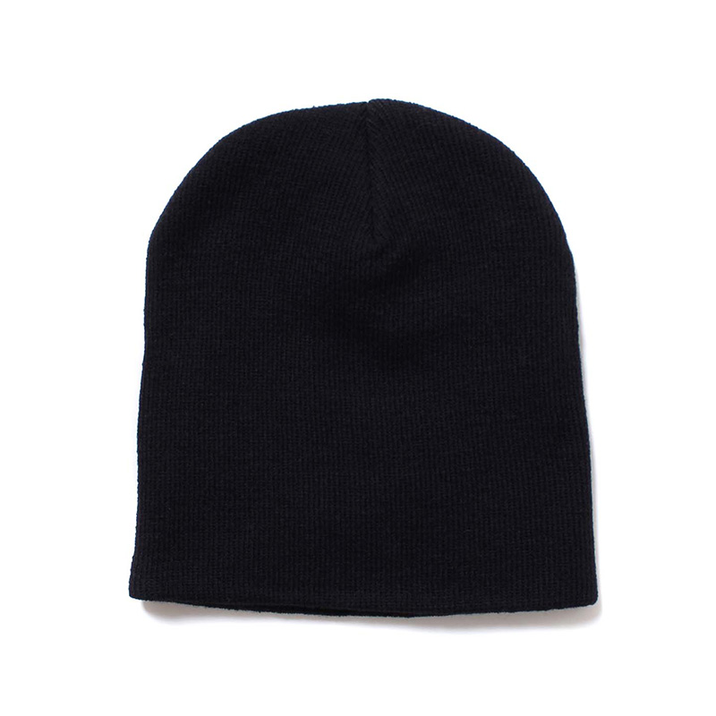 OG SHORT BEANIE -BLACK-