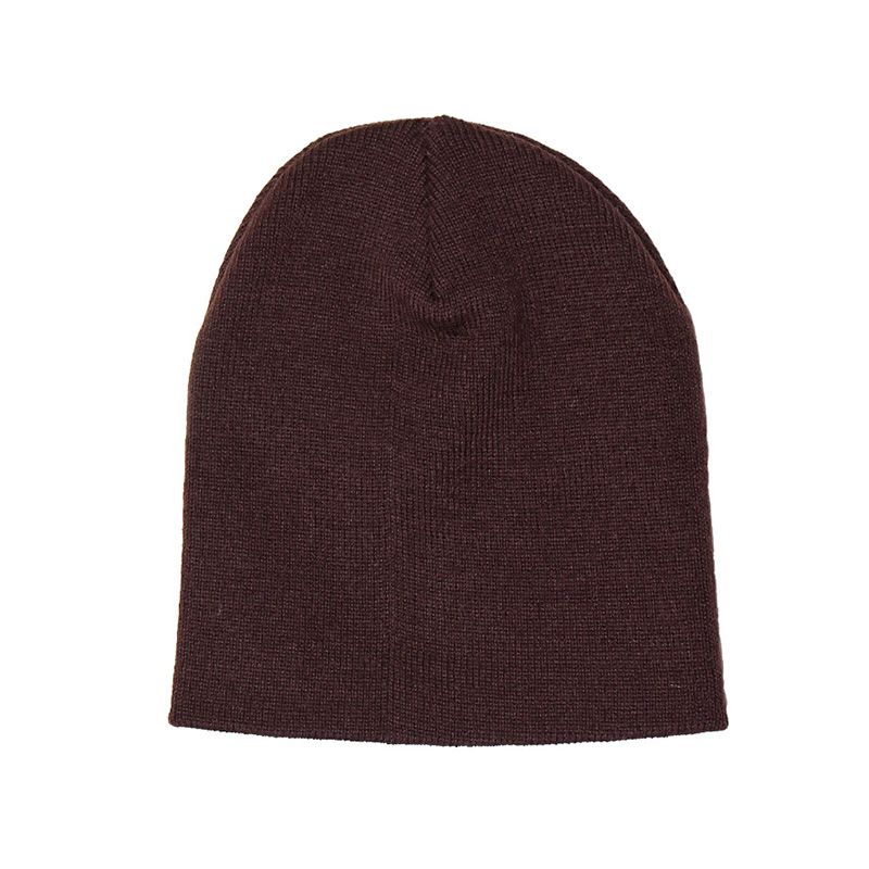 OG SHORT BEANIE -BROWN-