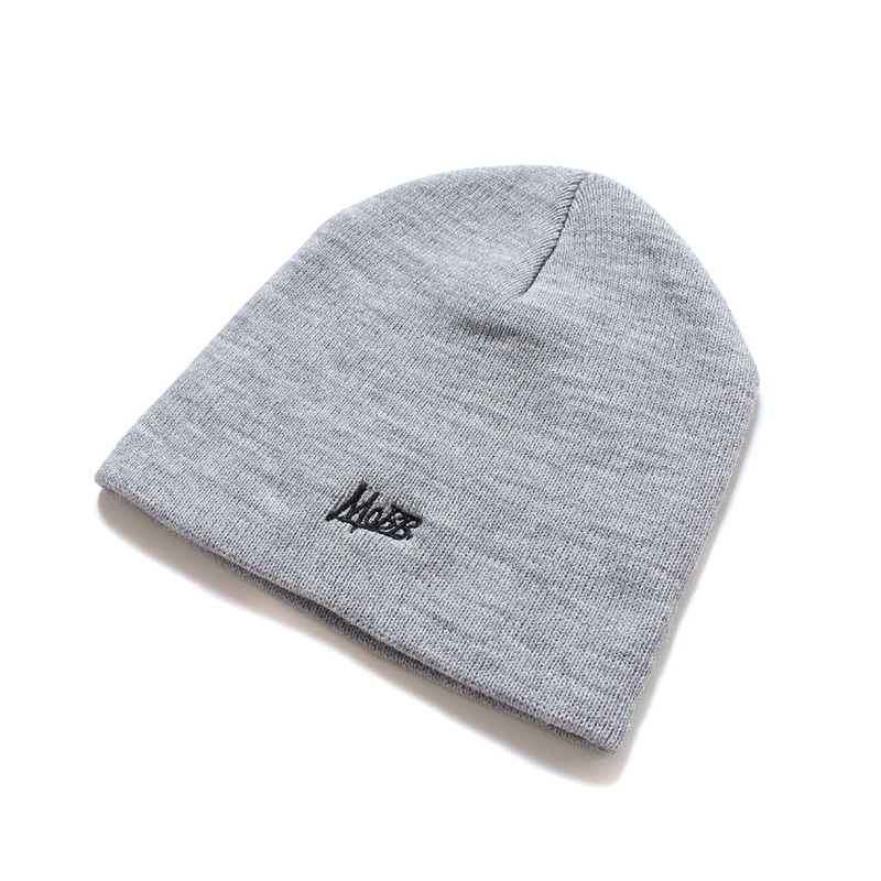 OG SHORT BEANIE -GREY-