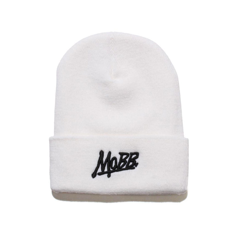 OG LOGO BEANIE -WHITE-