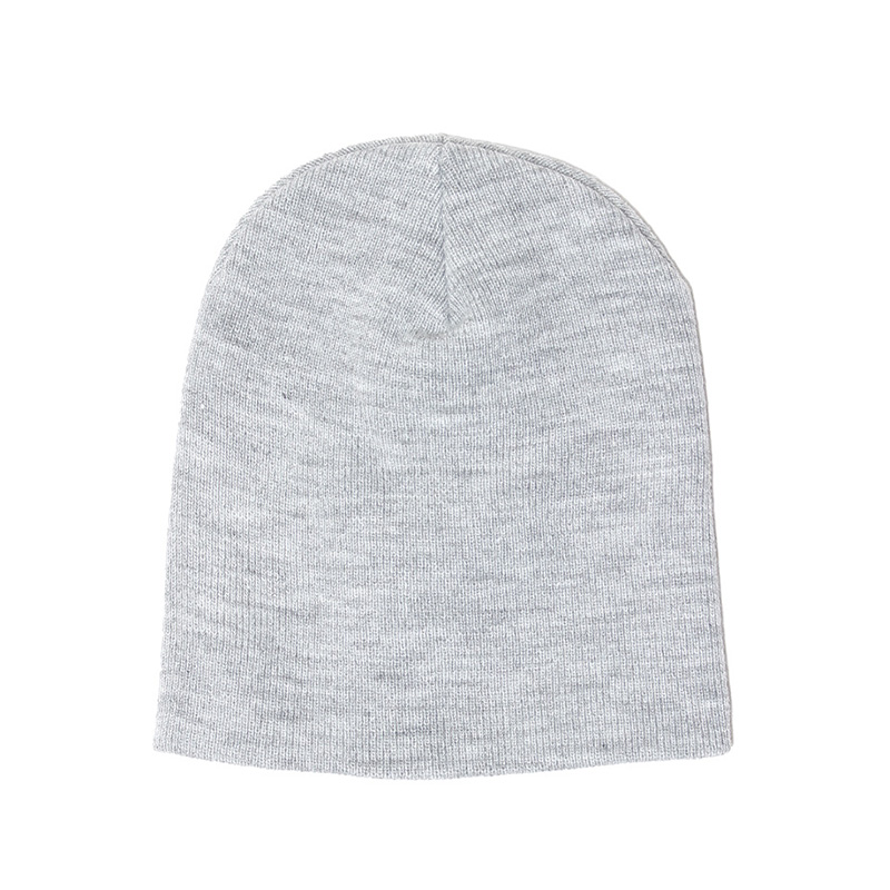 OG RHINESTONE BEANIE -GREY-