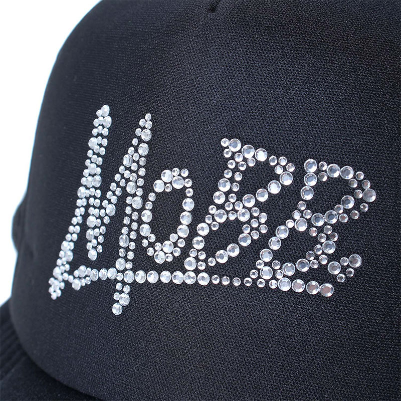 RHINESTONE OG MESH CAP -BLACK-