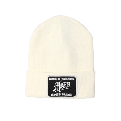 OLD OG WAPPEN BEANIE -WHITE-