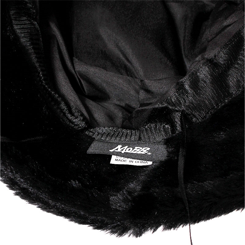 OG FUR BUCKET HAT -BLACK-